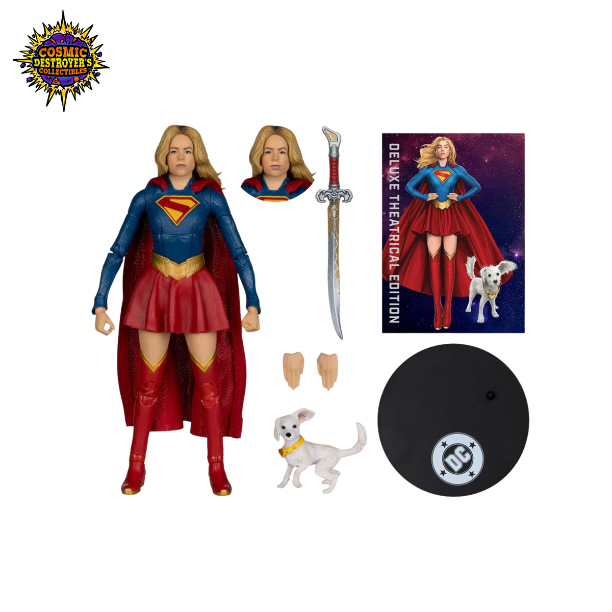 McFarlane Toys (Deluxe Theatrical Edition) - DC Multiverse - Supergirl & Puppy Krypto (Supergirl 2026)