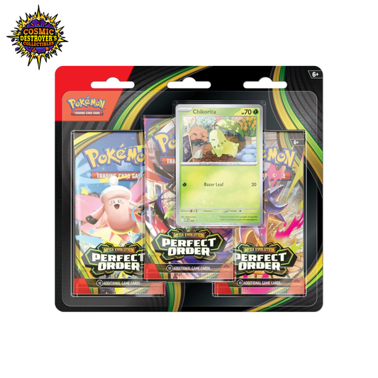 Pokémon TCG: Perfect Order 3 Pack Blister - ME03: Perfect Order (ME03)