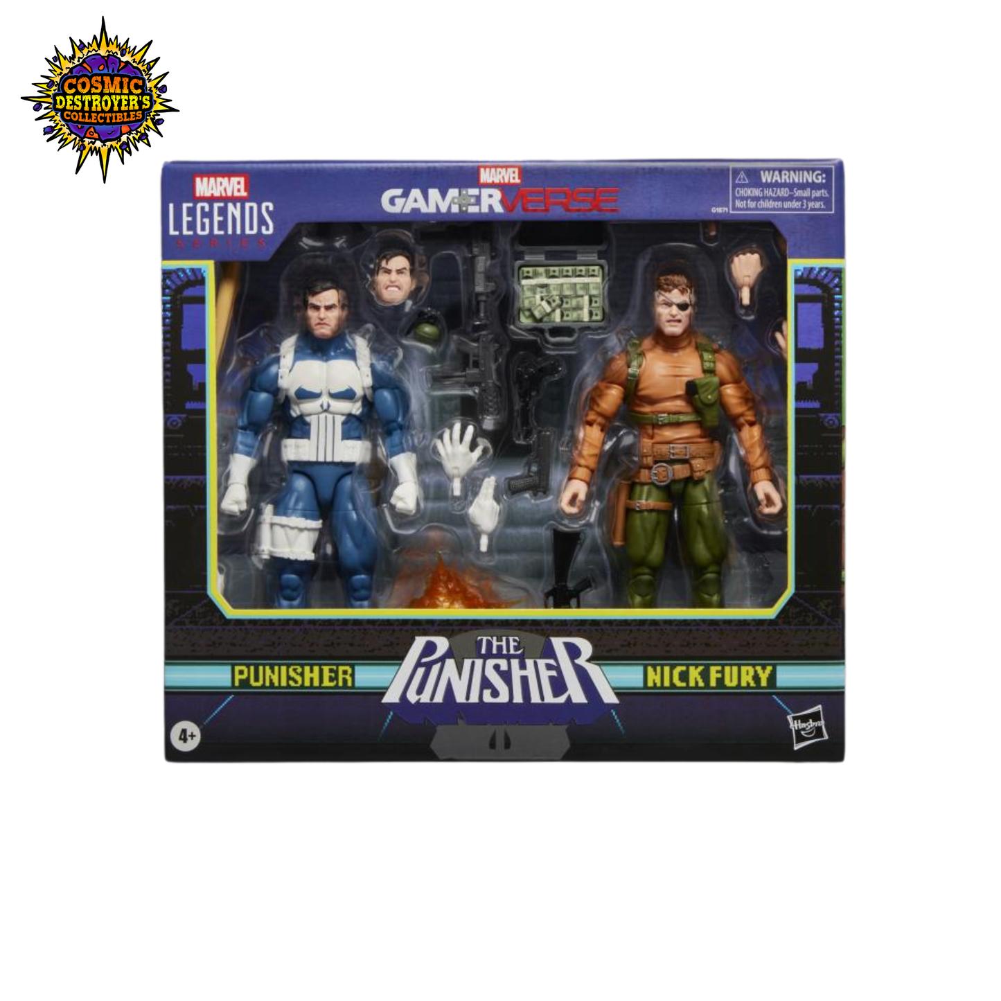 Marvel Legends - Marvel Gamerverse - The Punisher 2pk - Nick Fury & the Punisher