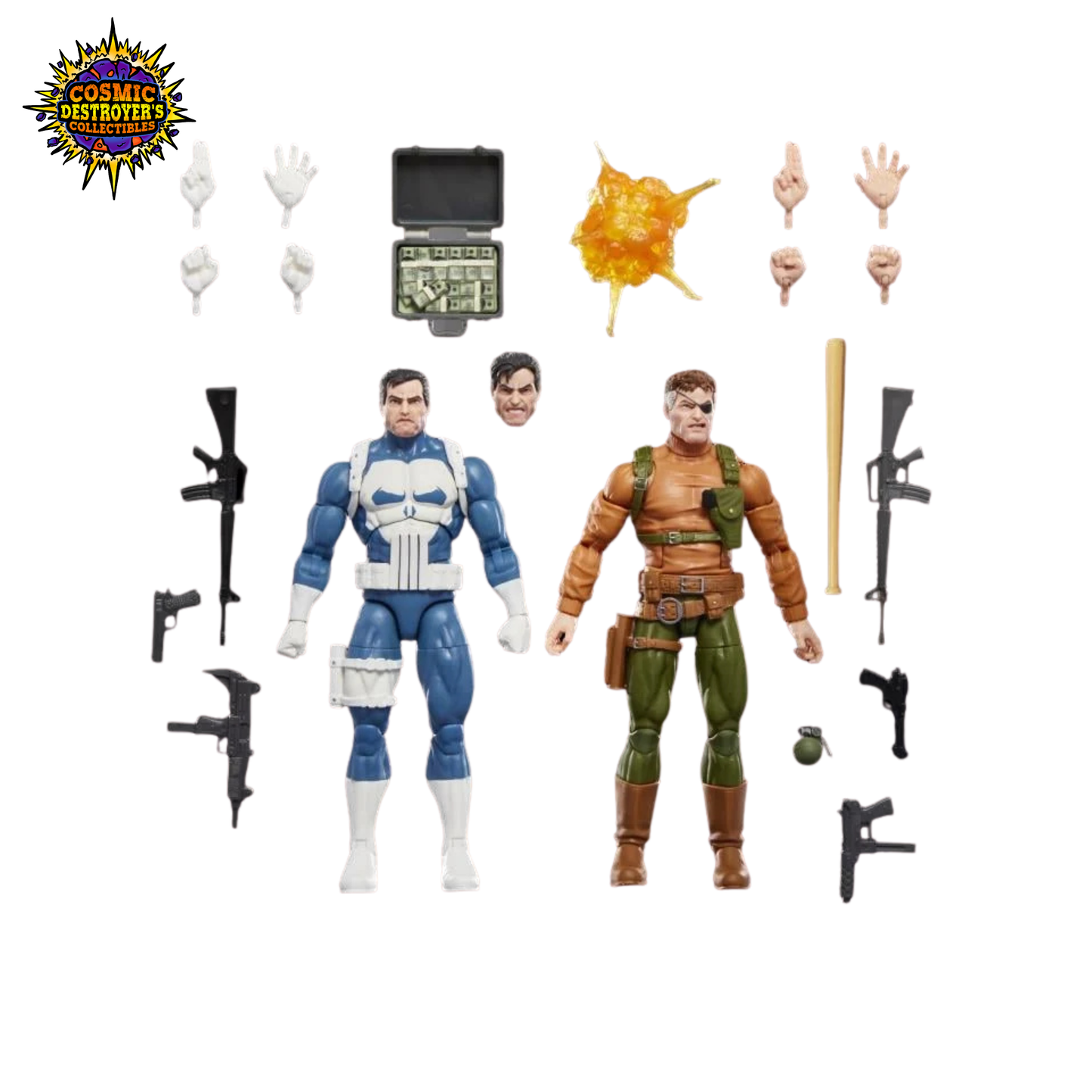 Marvel Legends - Marvel Gamerverse - The Punisher 2pk - Nick Fury & the Punisher