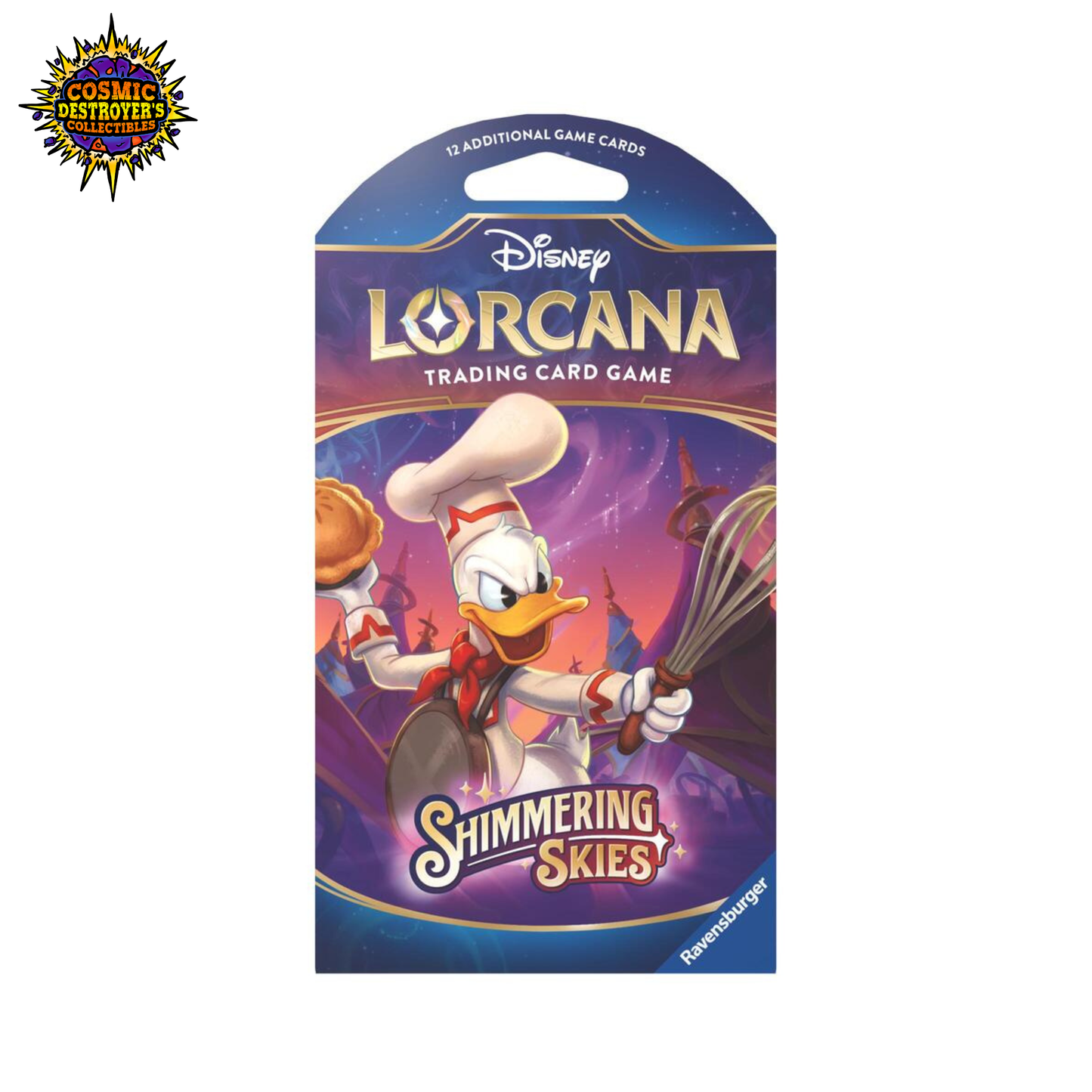 Disney Lorcana: Shimmering Skies Sleeved Booster Pack