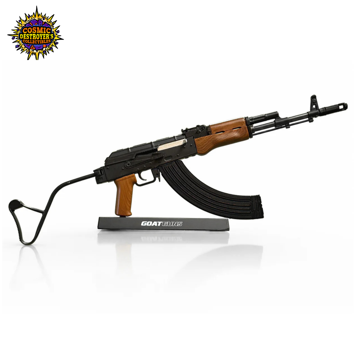 Miniature AK-47 Die Cast Model Kit - (AK47 Wirestock Model)