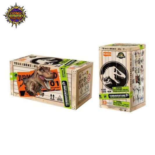 Jurassic World Blokees: Terraventure TS 01 Dinosaur Capture Operation - Single Blind Box