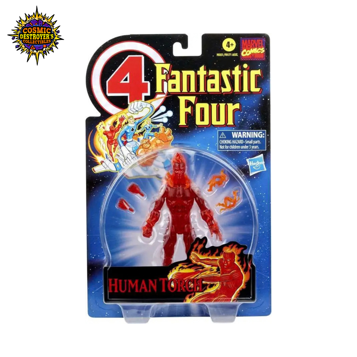 Marvel Legends (Retro) - Fantastic Four - Human Torch - 2021