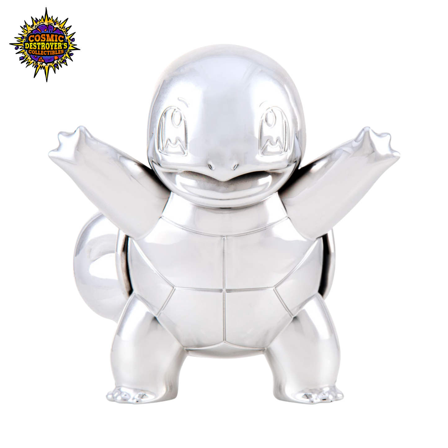 Pokémon 25th Celebration - 3" Silver Squirtle