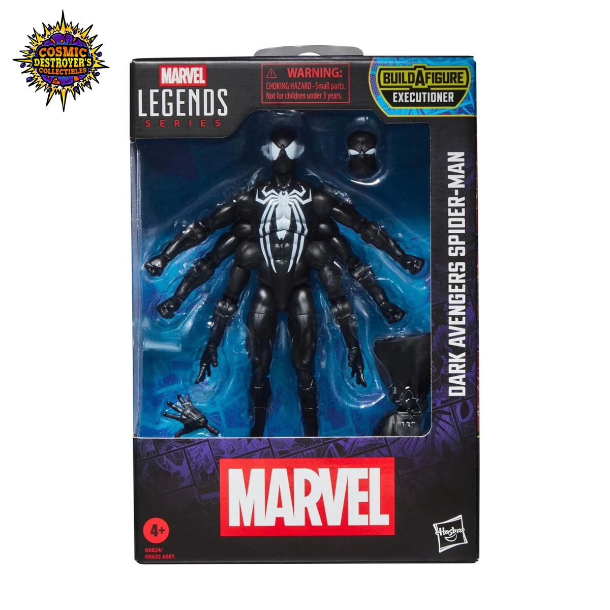 Marvel Legends - Dark Avengers Spider-Man Action Figure - Executioner BAF - 2026