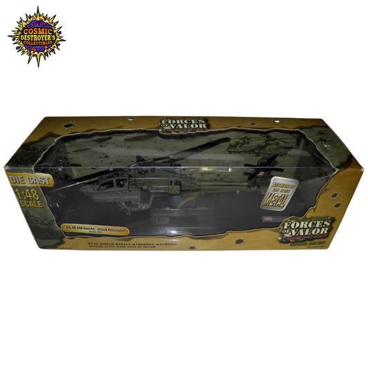 Forces of Valor - U.S. AH-64A Apache Helicopter (Kuwait 1991) - 1:48 Scale