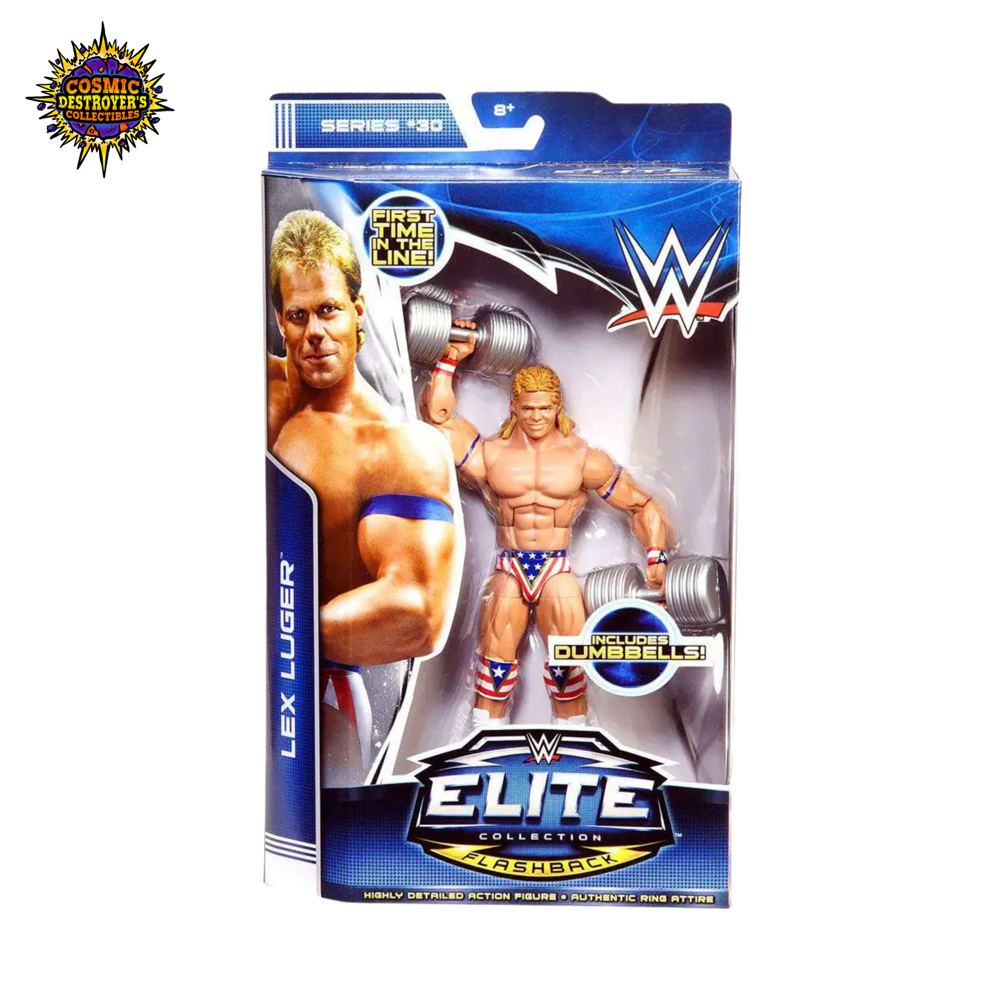 WWE - Elite Collection - Flashback Lex Luger - Series 30