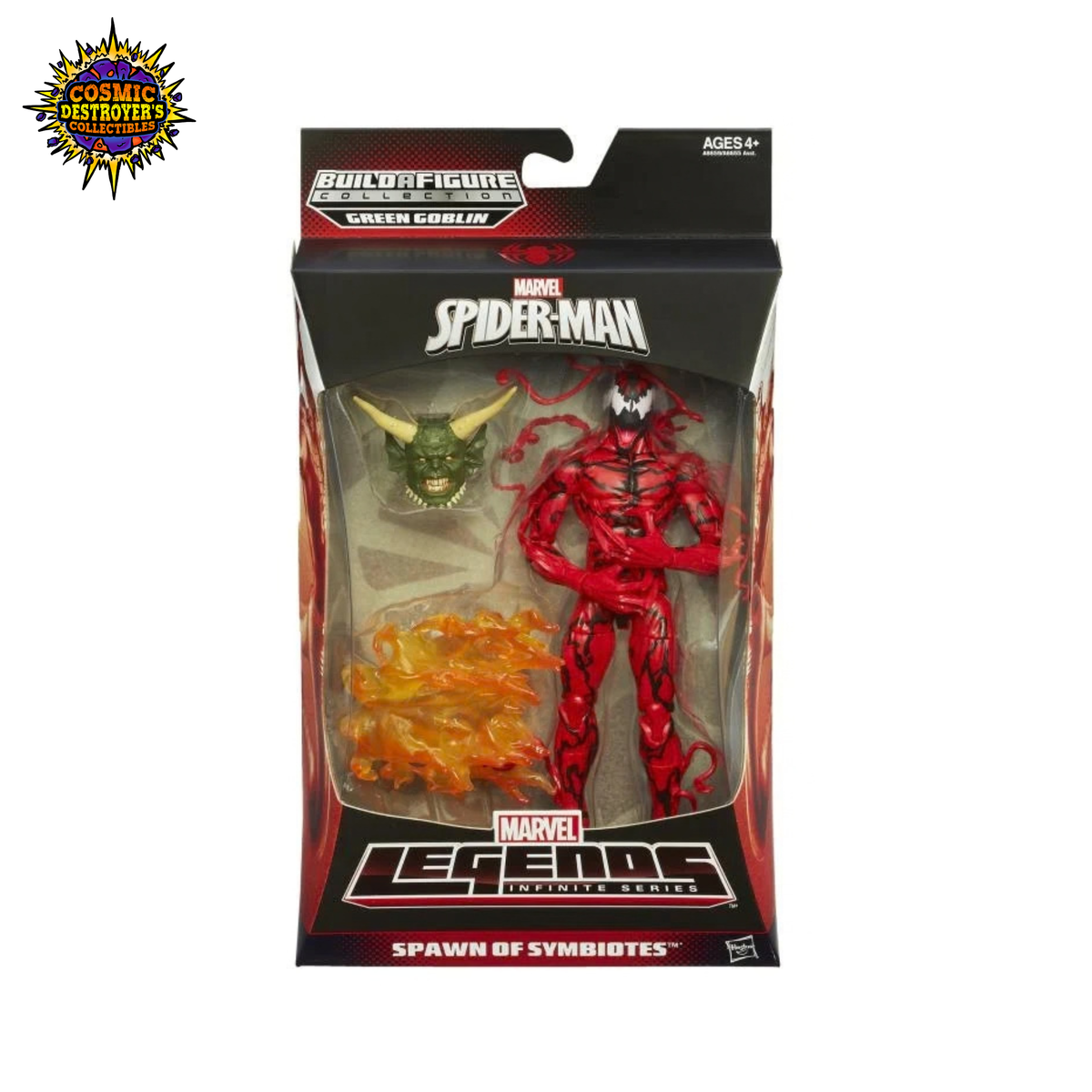 Marvel Legends (Infinite Series) - Marvel Spider-Man - Spawn of Symbiotes (Carnage) - Green Goblin BAF - 2013