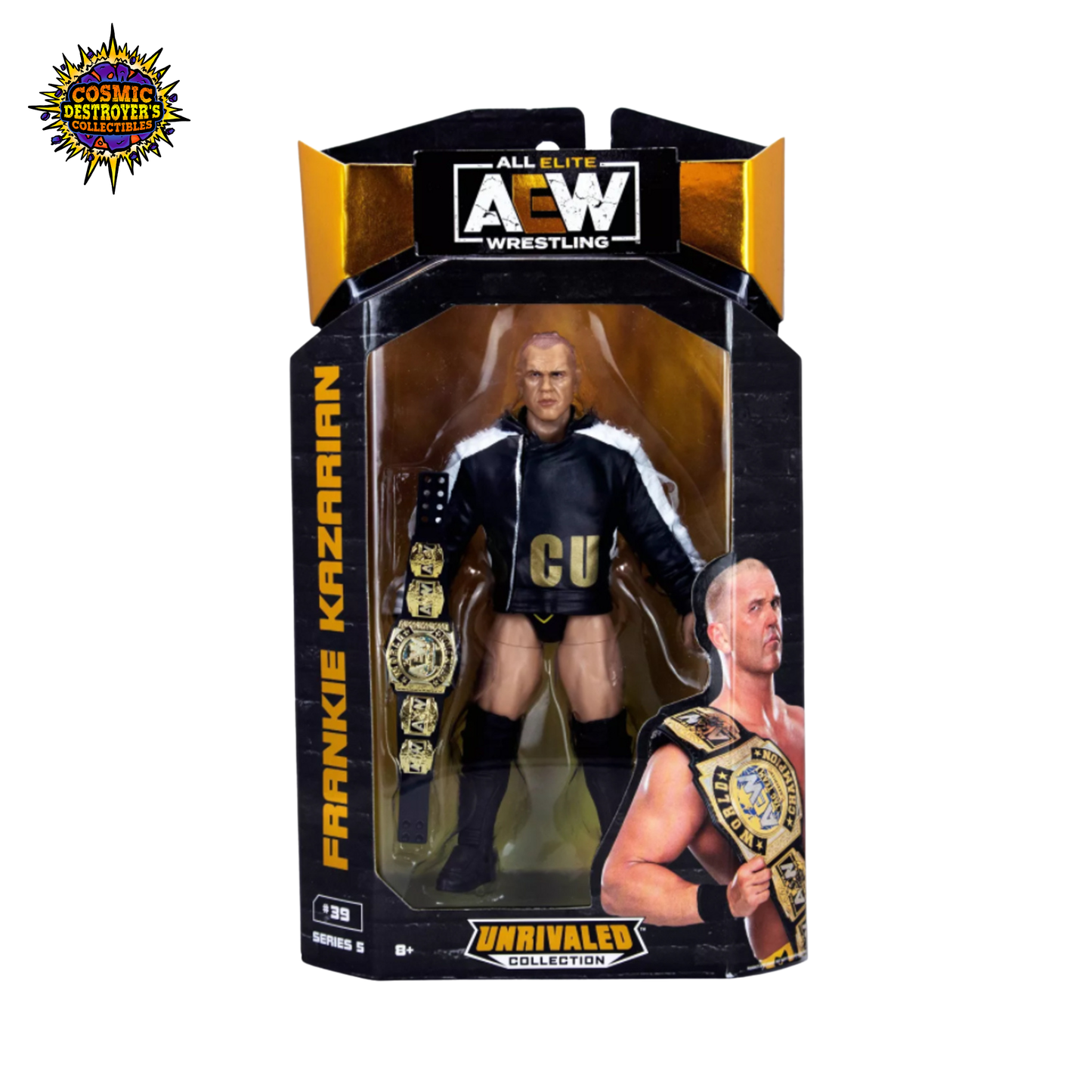 AEW - Unrivaled Collection - Frankie Kazarian - 6" Action Figure - Series  #39