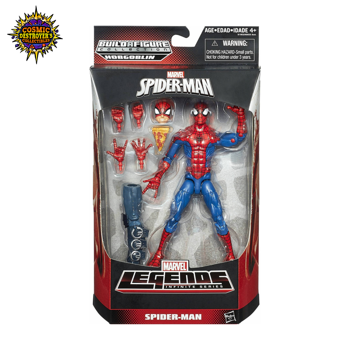 Marvel Legends (Infinite Series) - Marvel Spider-Man - Spider-Man - Hobgoblin BAF - 2015