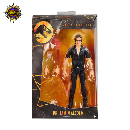 Jurassic Park - Amber Collection - Dr. Ian Malcolm Action Figure - 2020