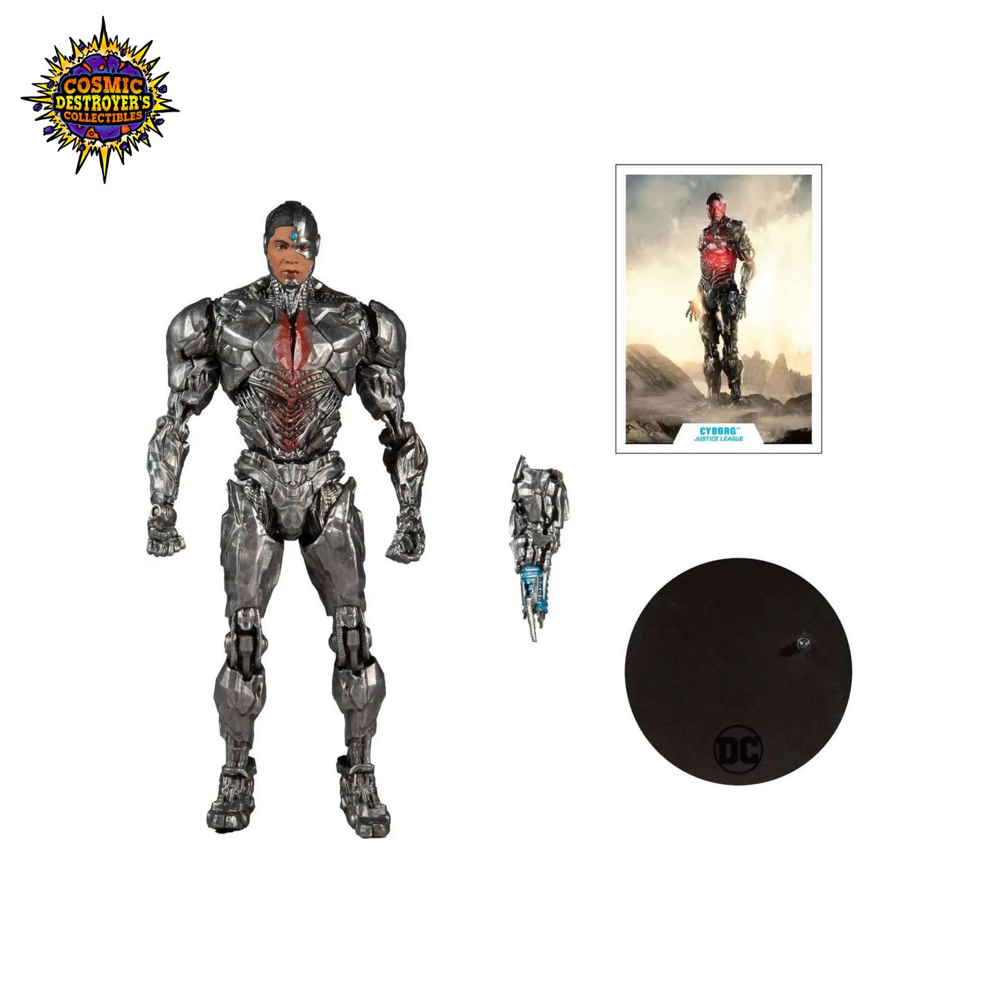 McFarlane Toys - DC Multiverse - Cyborg Action Figure (Justice League 2021)