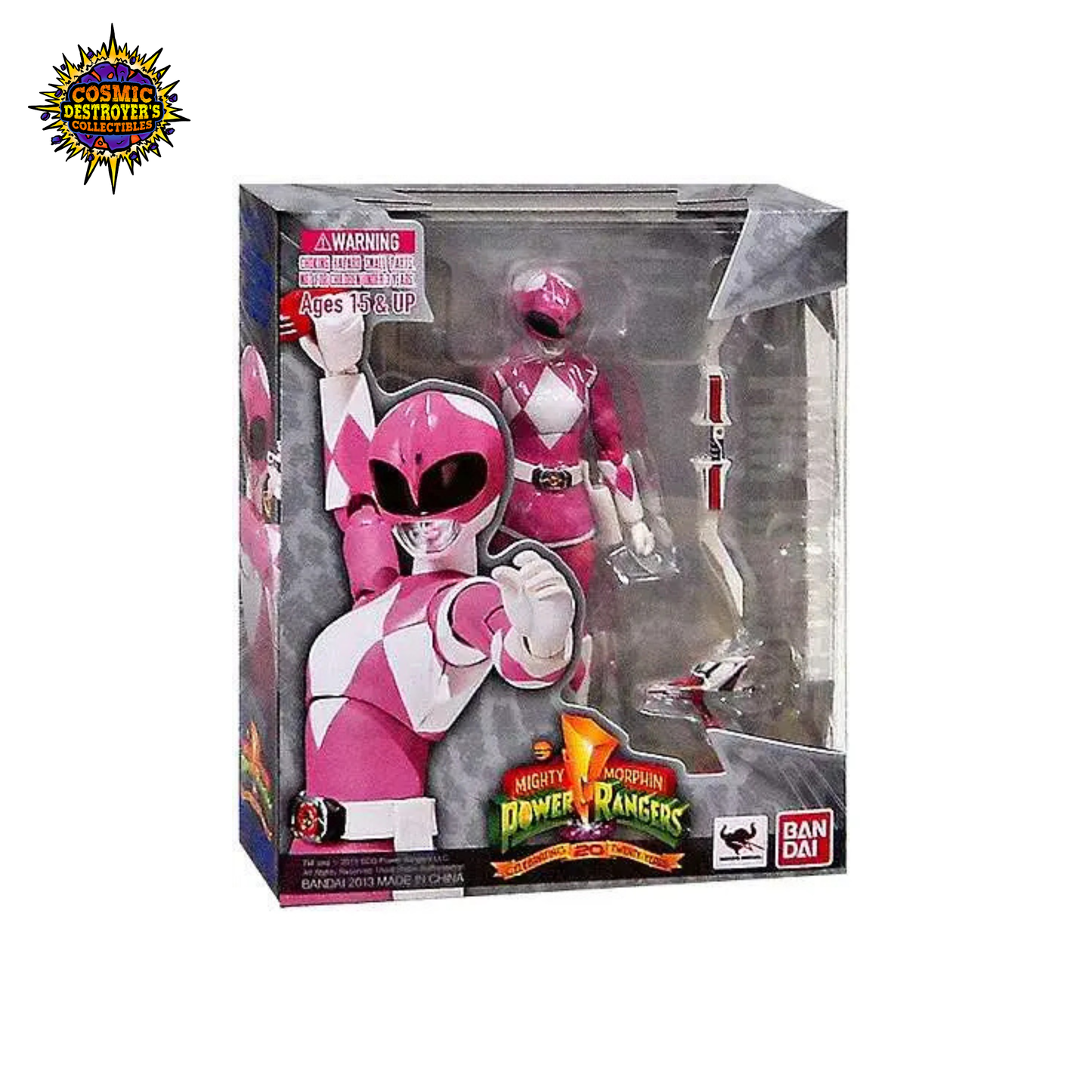 S.H. Figuarts - Mighty Morphin Power Rangers - Pink Ranger Action Figure - 2013