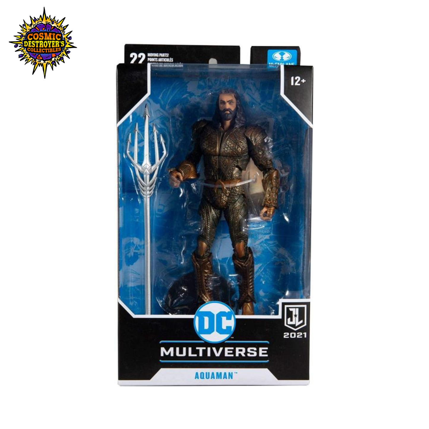 McFarlane Toys - DC Multiverse - Aquaman Action Figure (Justice League 2021)