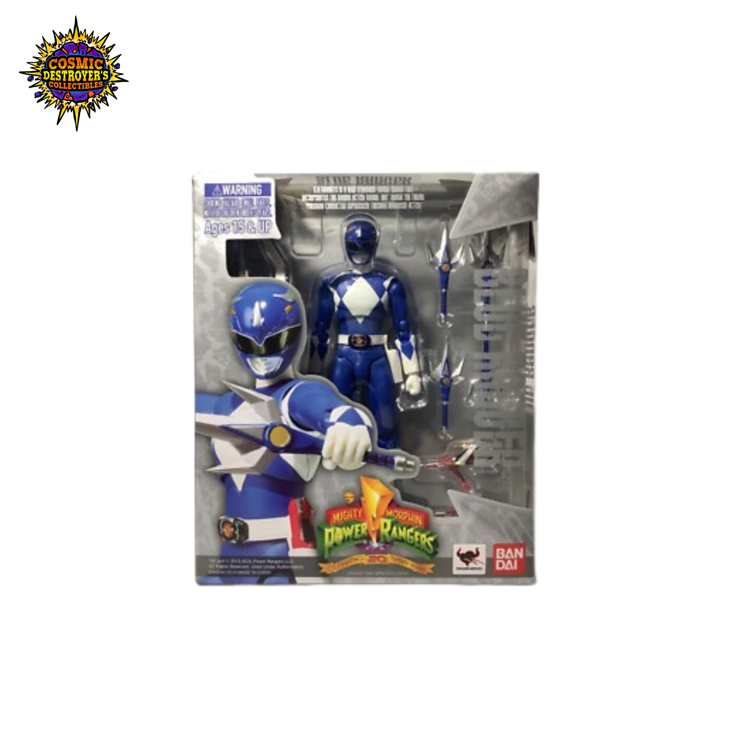 S.H. Figuarts - Mighty Morphin Power Rangers - Blue Ranger Action Figure - 2013