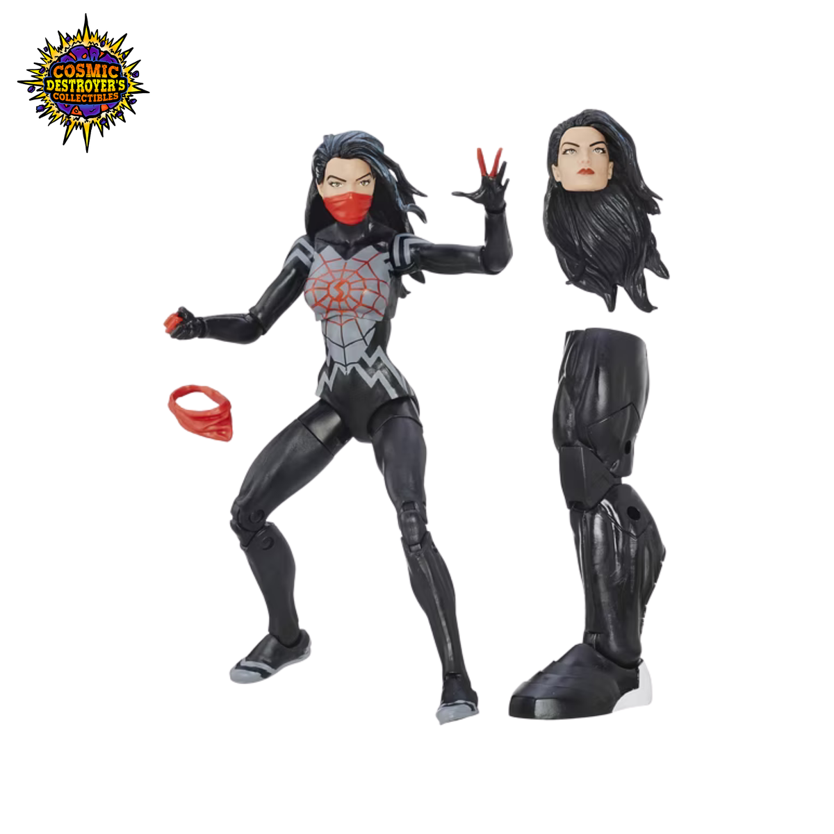 Marvel Legends - Marvel Spider-Man - Web-Slinging Heroines (Silk) - Marvel's Venom BAF - 2016