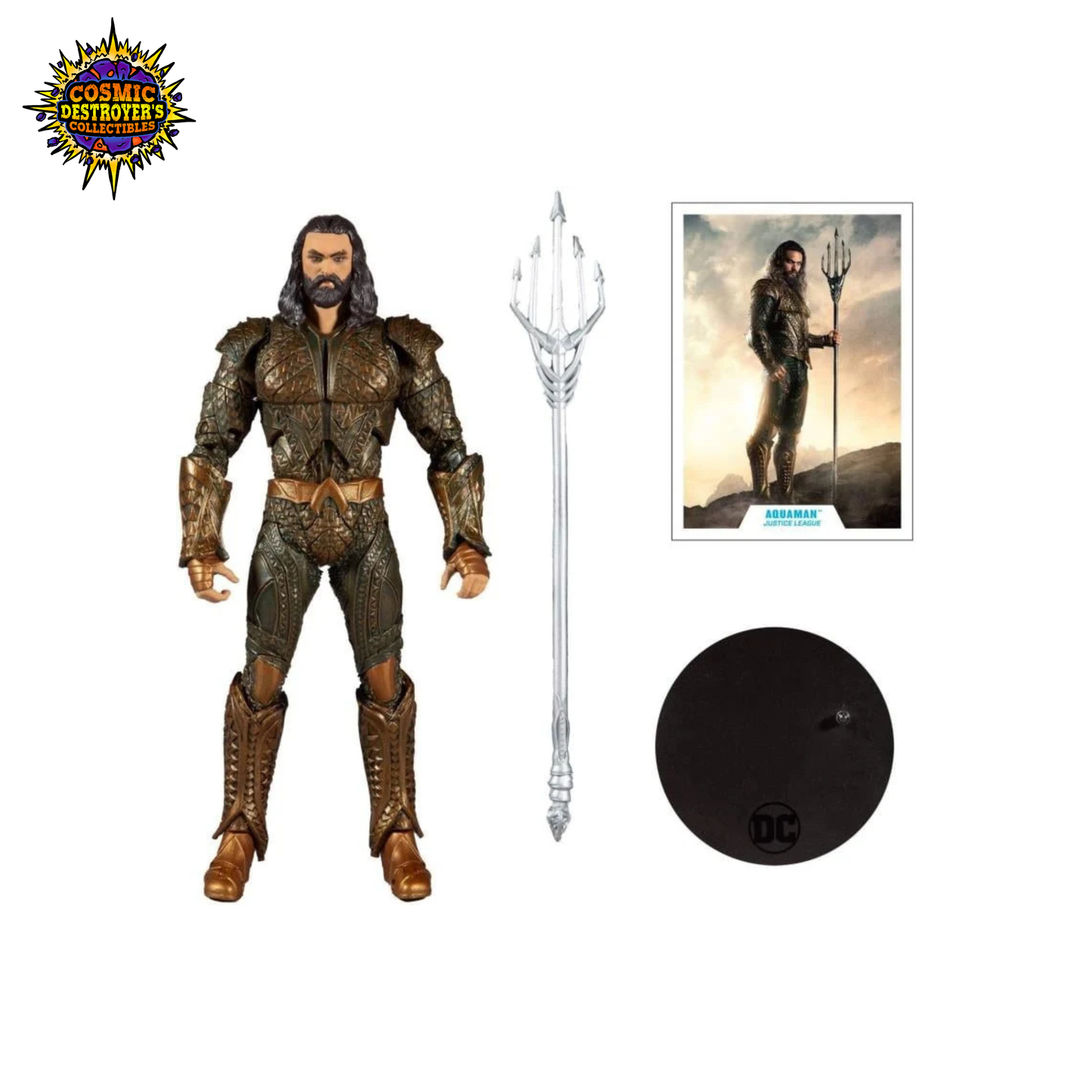 McFarlane Toys - DC Multiverse - Aquaman Action Figure (Justice League 2021)