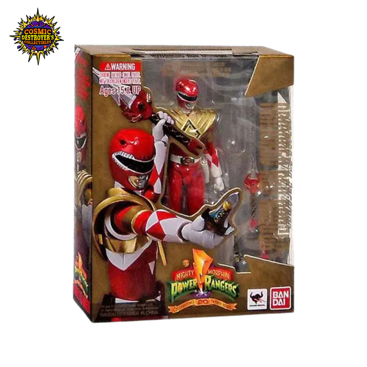 S.H. Figuarts - Mighty Morphin Power Rangers - Red Ranger (with Dragon Shield) Action Figure - 2013
