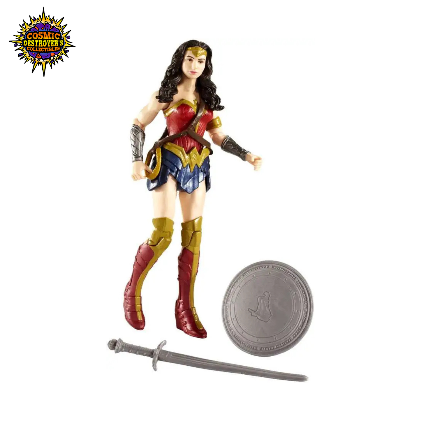 Batman V Superman: Dawn of Justice - Wonder Woman Action Figure [Gold]