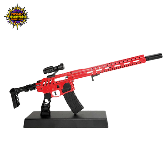 Miniature AR15 Die Cast Model Kit - (AR15 Skeleton Model)