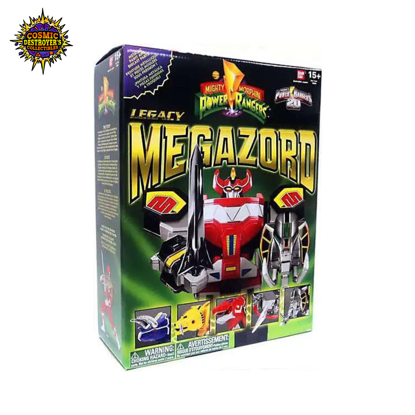 Mighty Morphin Power Rangers Legacy - Dino Megazord - 2013