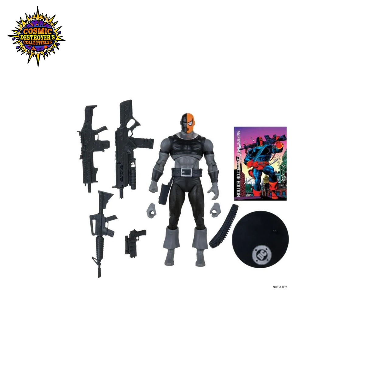 McFarlane Toys (Collector's Edition) - DC Multiverse - Deathstroke (Deathstroke The Terminator) - Platinum Edition - #46