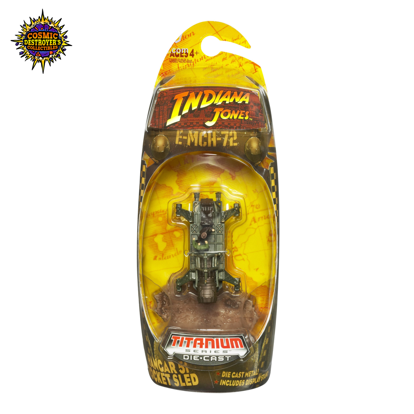 Indiana Jones - Titanium Series Die Cast - Hangar 51 Rocket Sled