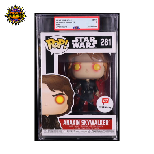 Funko Pop! Star Wars 281 Anakin Skywalker 2018 Walgreens - PSA 9 MINT