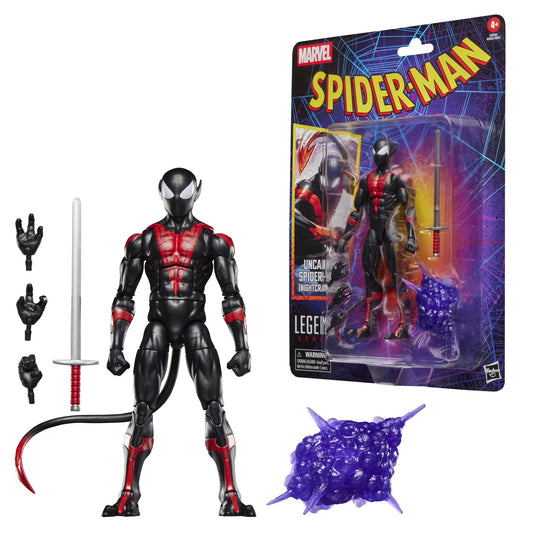 Marvel Legends Spider-Man Retro Series - Uncanny Spider-Man [Nightcrawler] Action Figure