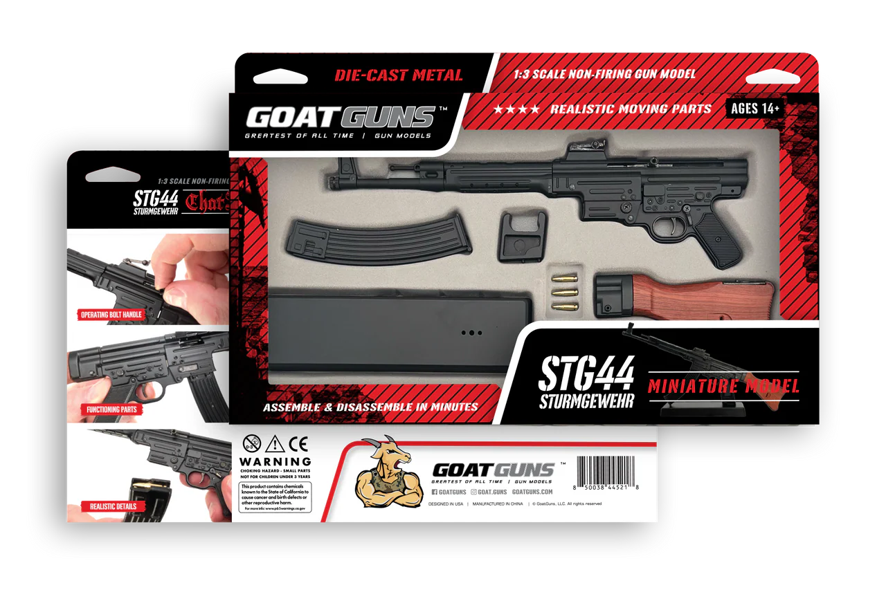 Miniature STG44 Die Cast Model Kit - (Sturmgewehr)