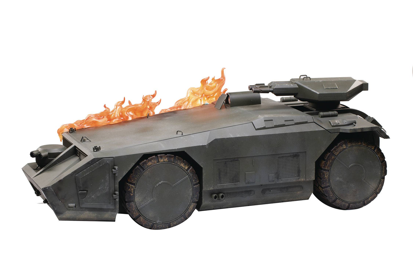 ALIENS - BURNING ARMORED PERSONNEL CARRIER - PX 1/18 SCALE VEHICLE