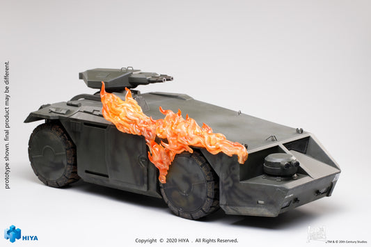 ALIENS - BURNING ARMORED PERSONNEL CARRIER - PX 1/18 SCALE VEHICLE