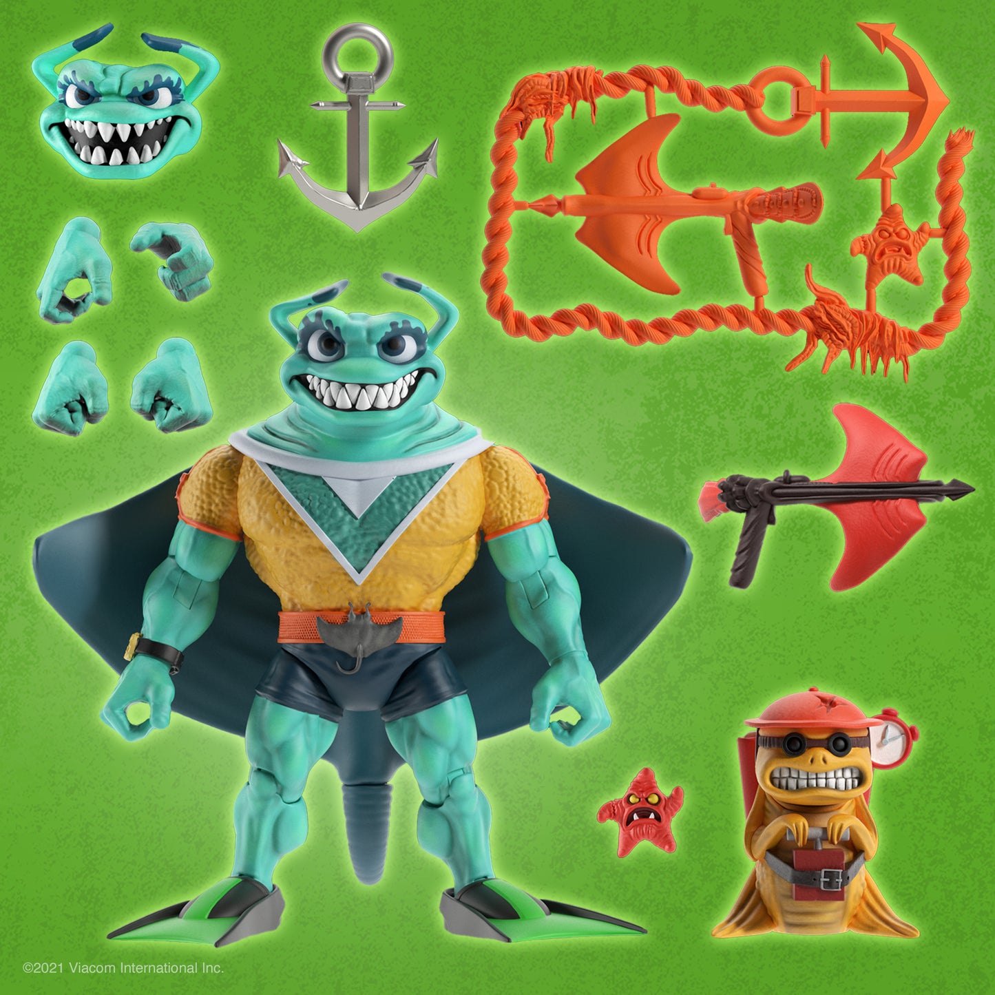 SUPER7 - TMNT ULTIMATES WAVE 5 - RAY FILLET - ACTION FIGURE