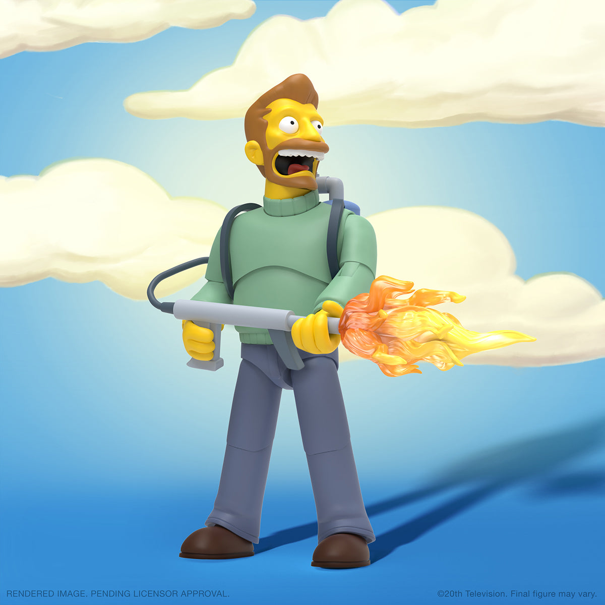 SUPER7 - THE SIMPSONS ULTIMATES W2 HANK SCORPIO ACTION FIGURE