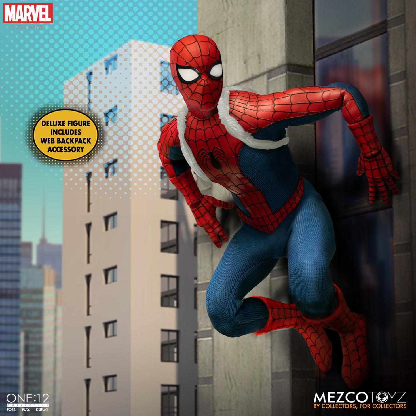 MEZCO ONE-12 COLLECTIVE - MARVEL AMAZING SPIDER-MAN DELUXE ACTION FIGURE