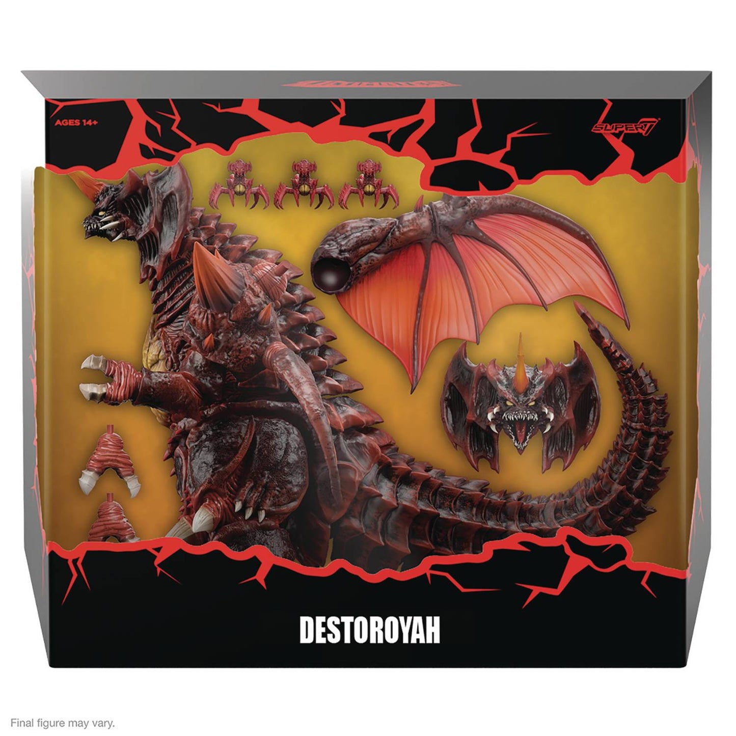 SUPER7 - TOHO ULTIMATES - DESTOROYAH ACTION FIGURE