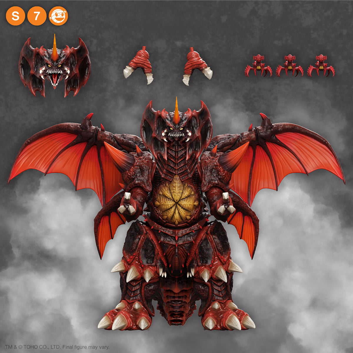 SUPER7 - TOHO ULTIMATES - DESTOROYAH ACTION FIGURE