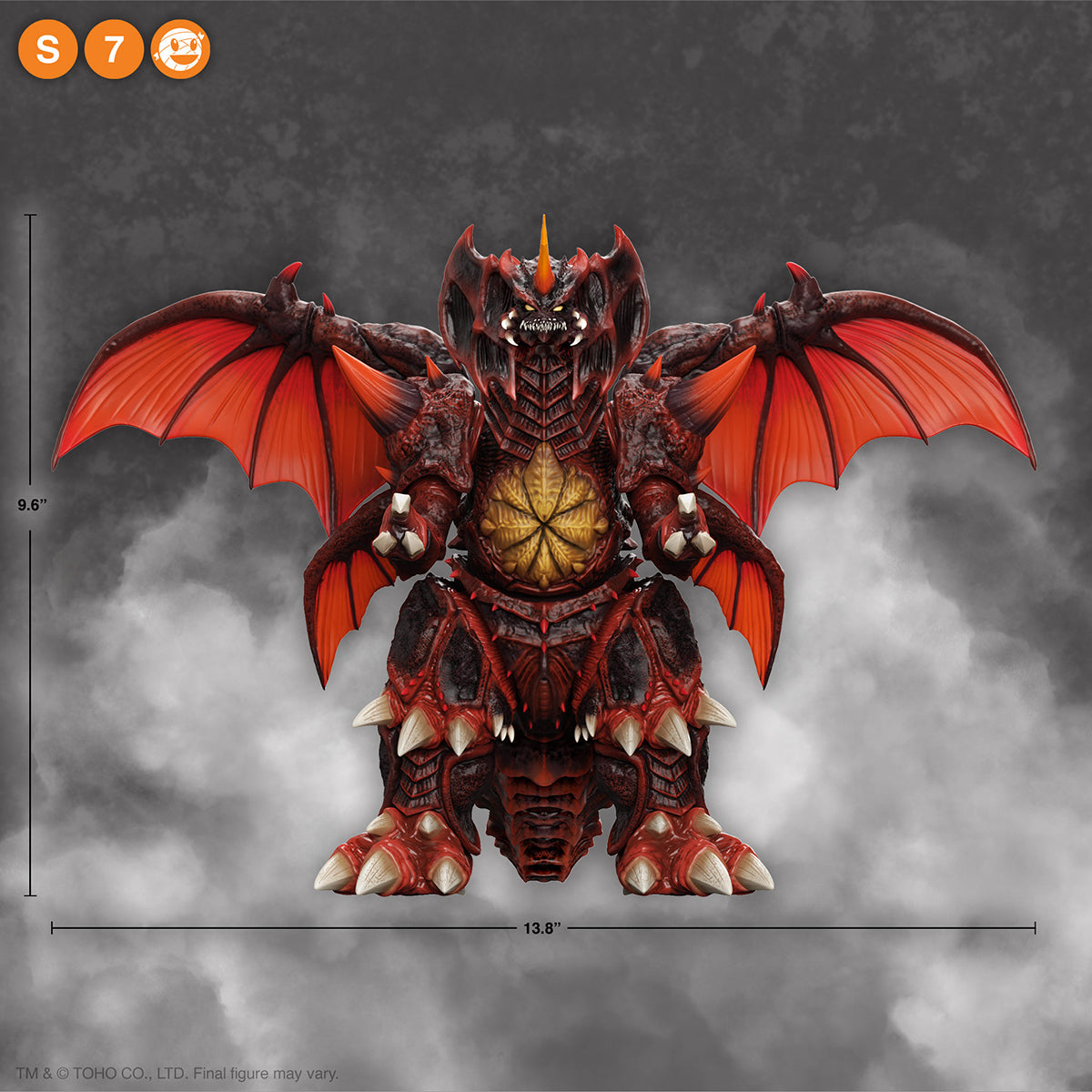 SUPER7 - TOHO ULTIMATES - DESTOROYAH ACTION FIGURE