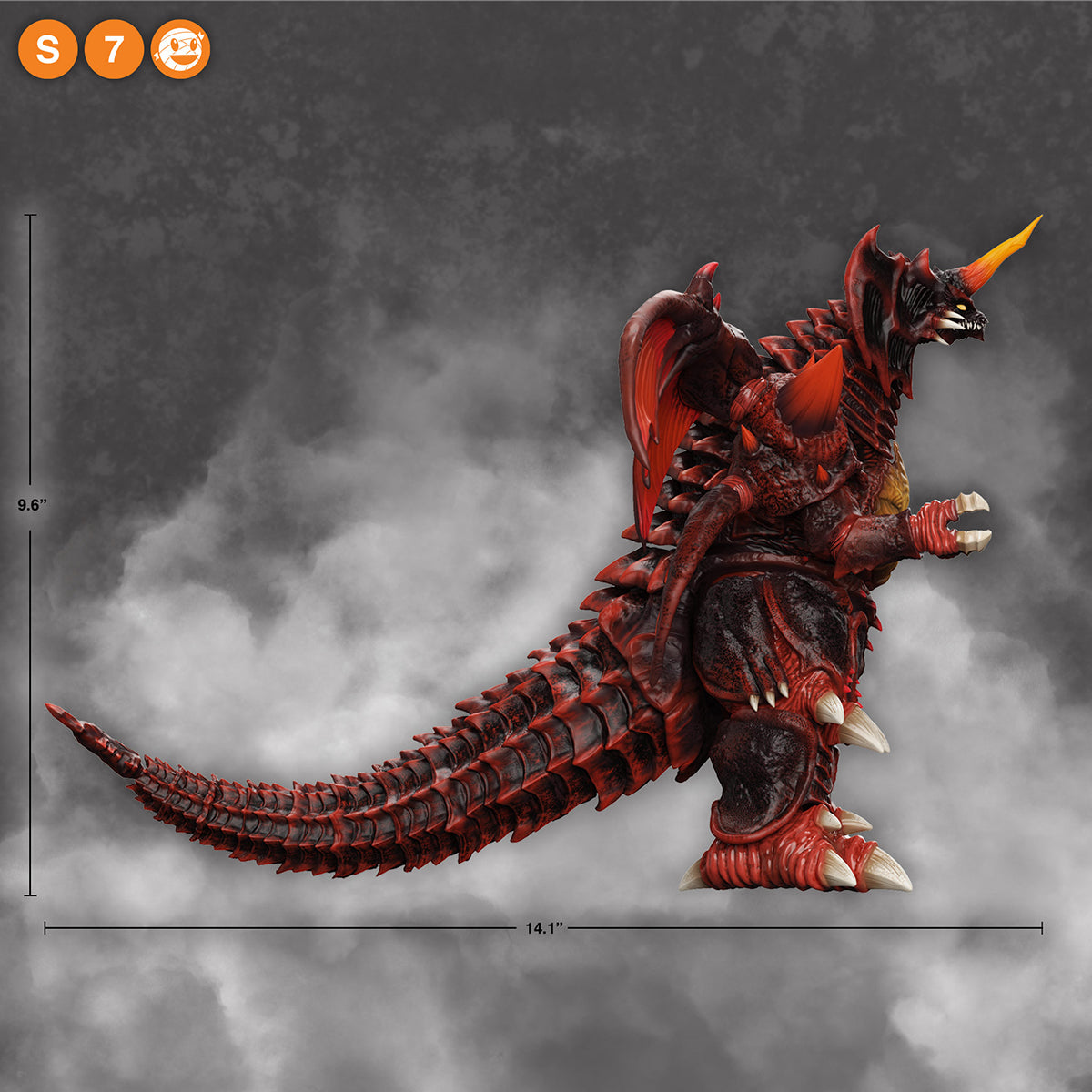 SUPER7 - TOHO ULTIMATES - DESTOROYAH ACTION FIGURE