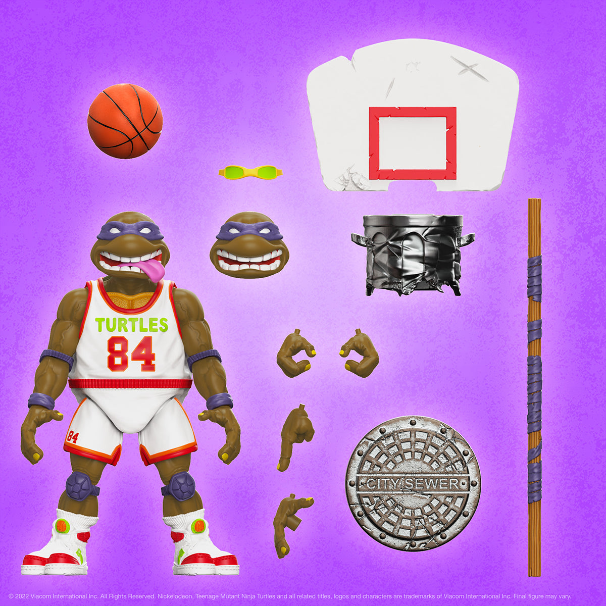 SUPER7 TMNT ULTIMATES - WAVE 9 - SLAM DUNKIN DON - ACTION FIGURE