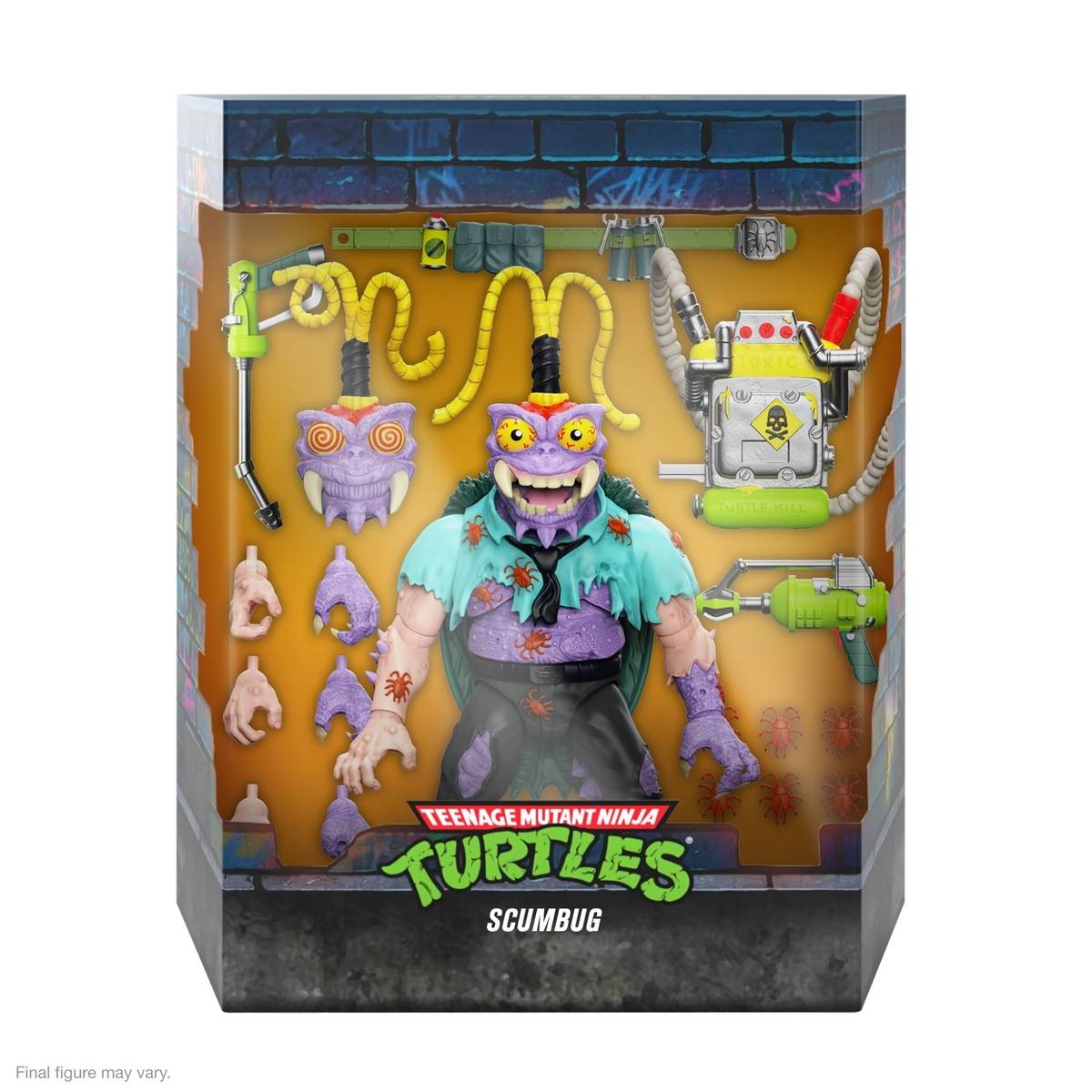 SUPER7 - TMNT ULTIMATES WAVE 9 - SCUMBUG - ACTION FIGURE