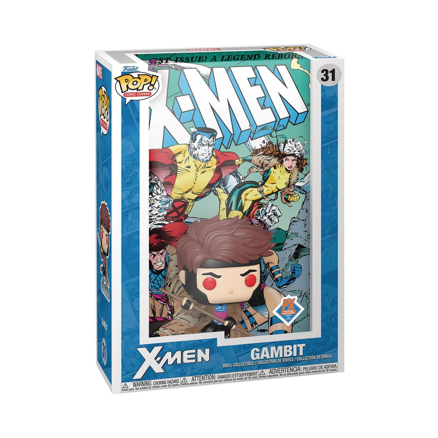 FCBD 2024 POP COMIC COVER MARVEL X-MEN #1 GAMBIT PX