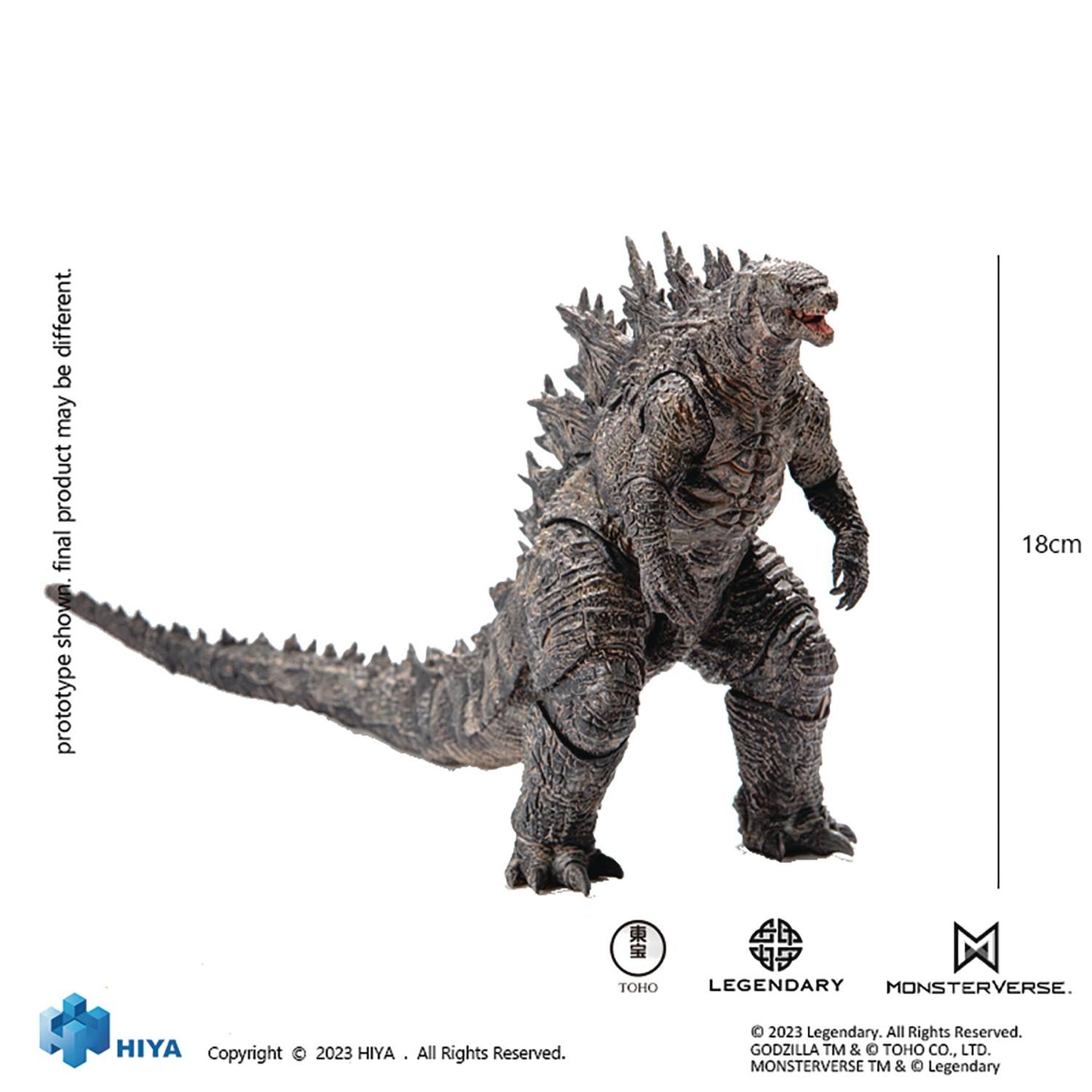 GODZILLA KING OF MONSTERS EXQUISITE BASIC GODZILLA PREVIEWS EXCLUSIVE ACTION FIGURE