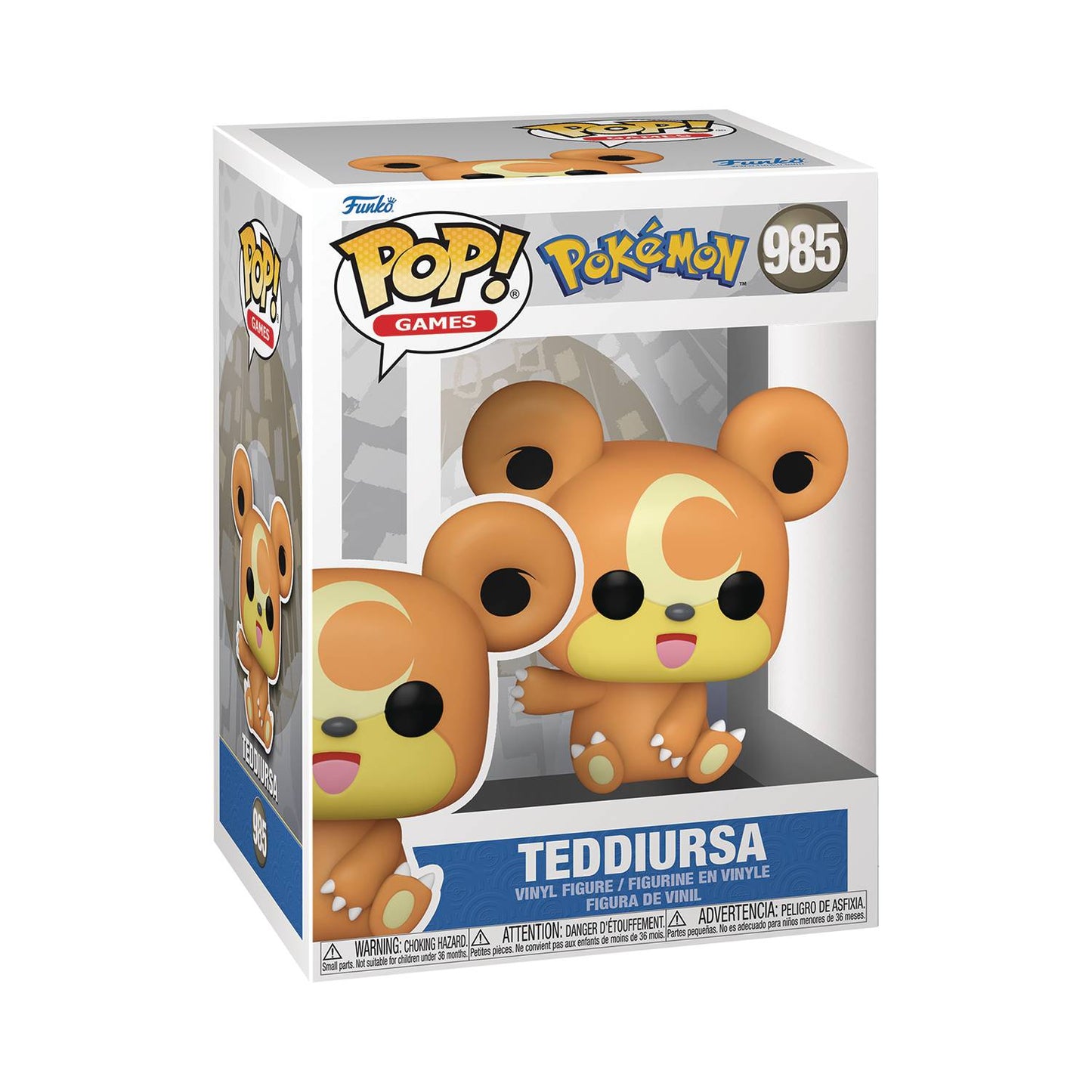 Funko Pop! Games - Pokémon - Teddiursa - 985