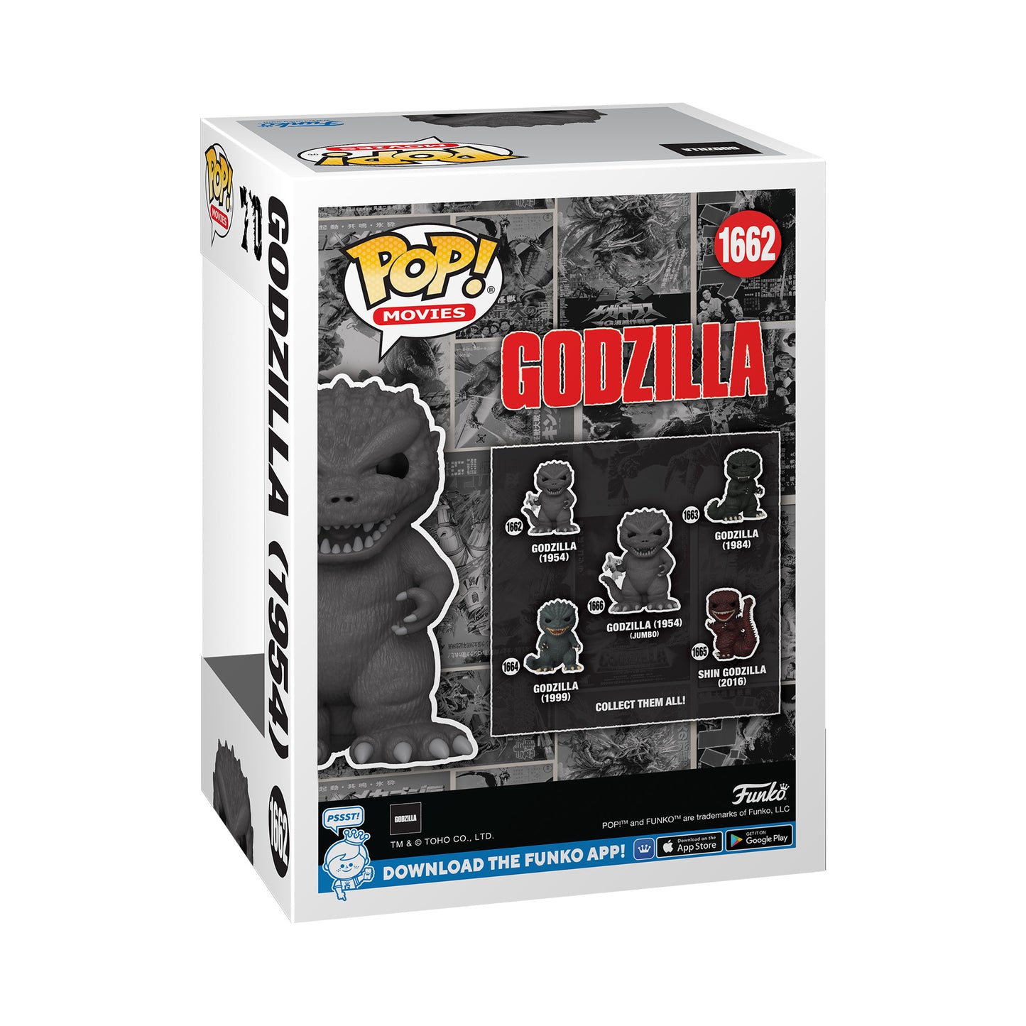 Funko Pop! Movies - Godzilla (1954) - 1162