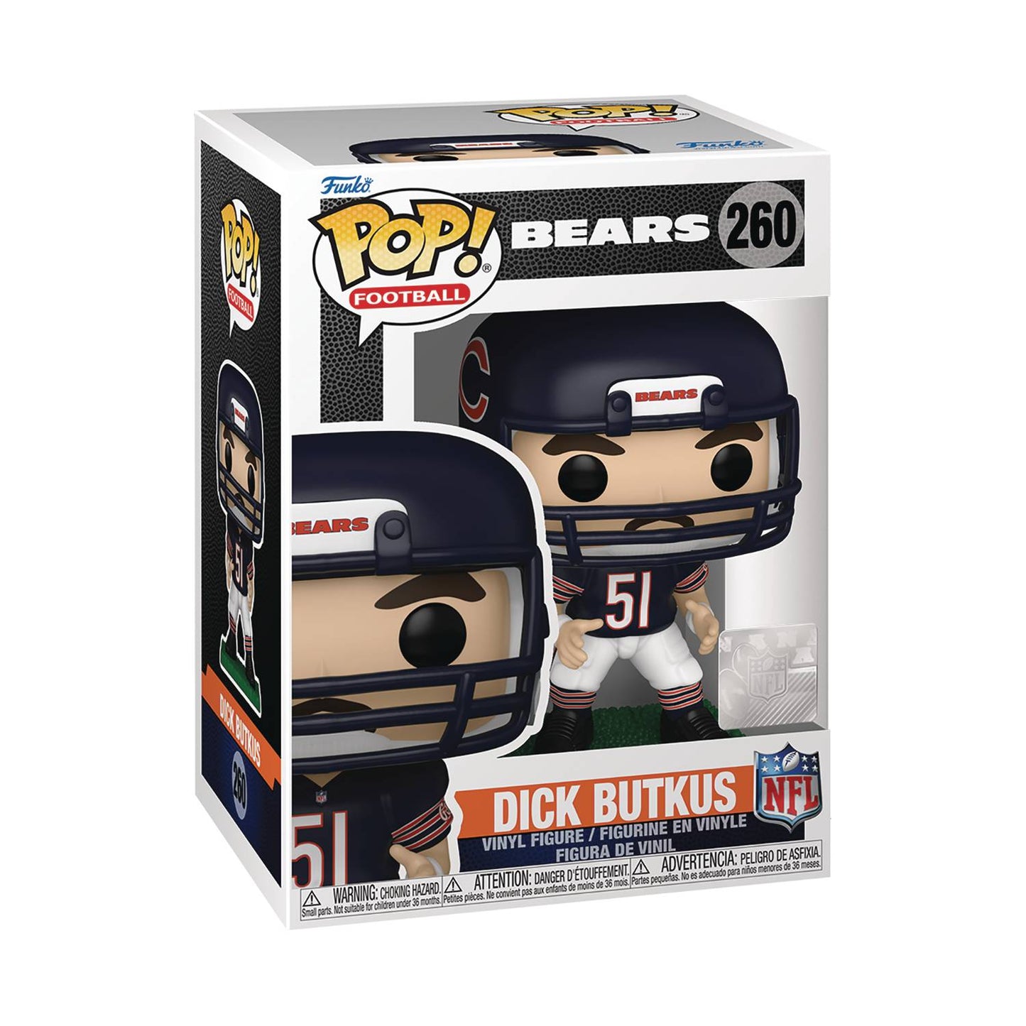 Funko Pop! Football - Chicago Bears - Dick Butkus - 260