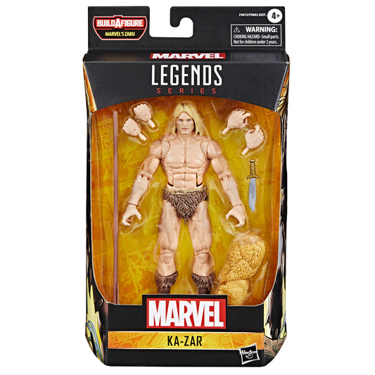 Marvel Legends - KA-ZAR - Marvel's Zabu Wave - 6in Action Figure