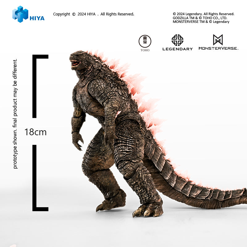 GODZILLA X KONG NEW EXQUISITE BASIC GODZILLA EVOLVED PX EXCLUSIVE ACTION FIGURE (PREORDER)