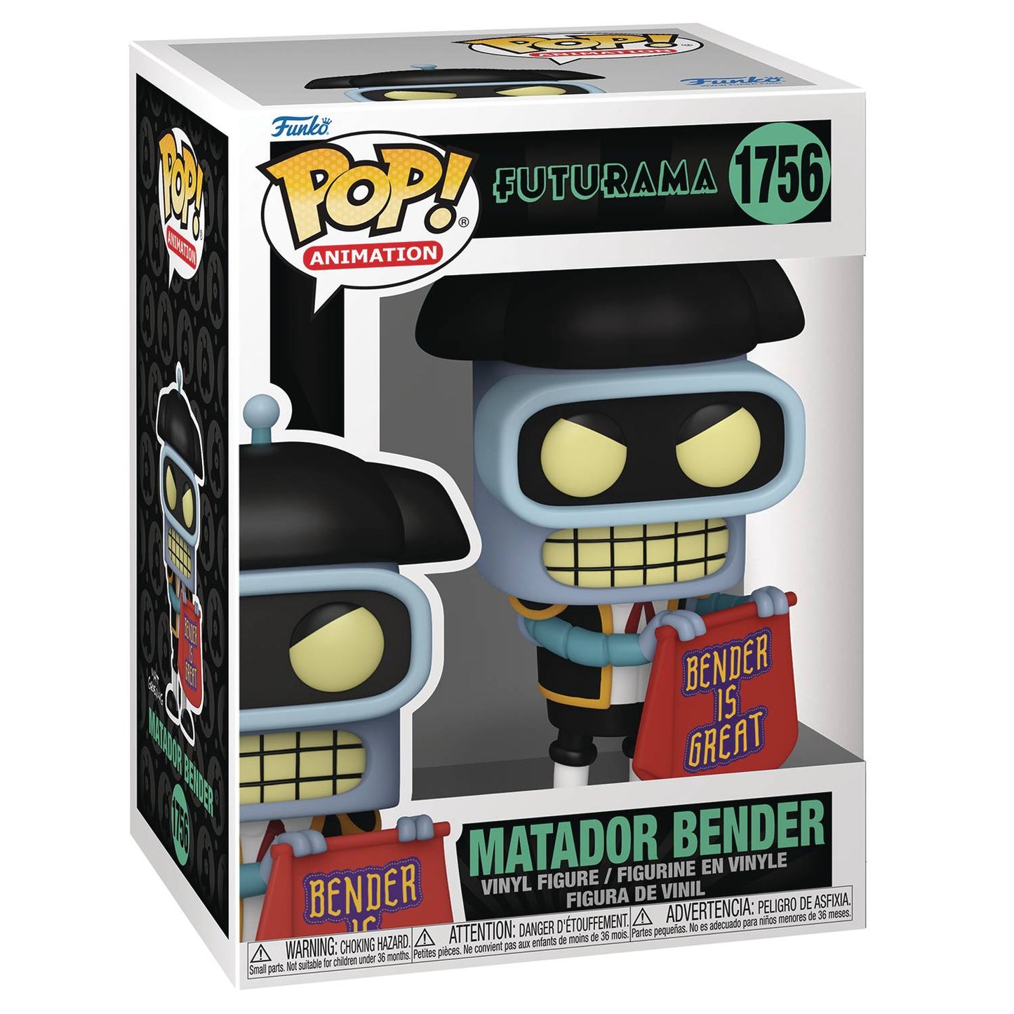 Funko Pop! Animation Futurama - Matador Bender - 1756